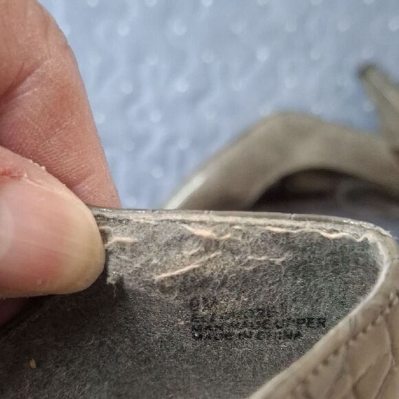 Sam & Libby Elegant Gray Women's Heels size 9 - Picture 7 of 10